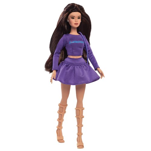 The First All-Latina Line of Fashion Dolls, Latinistas 11.5-inch Dani Latina Fashion Doll and Accessories, Kids Toys for Ages 3 Up, Designed and Developed by Purpose Toys LATIN
