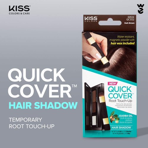 Kiss Quick Cover Root Touch Up Hair Shadow (Dark Brown)