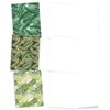The Best Card Company - 10 Bulk All Occasion Note Cards (4 x 5.12 Inch) - Blank Assorted Cards Set, Nature Plants and Gardens - Tropicanopy M6483OCB