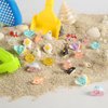 26pcs Ocean Mini Figurines, 13 Styles Resin Tiny Ocean Figurines Miniature Resin Sea Animals Trinkets Marine Aquarium Ornaments for Dollhouse Fish Tank Potted Garden Decorations