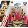 Mattel WWE Championship Showdown 2-Pack Action Figures & Accessory, Series #16 Ronda ROusey vs Liv Morgan Collectible Set, 6-inch