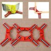 4 PCS Zinc Alloy 90 Degree Right Angle Corner Clamp Picture Photo Frame Corner