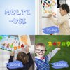 LovesTown 104PCS Magnetic Letters Numbers, Alphabet ABC 123 Fridge Magnets Plastic Educational Toy Set for Preschool Learning Spelling Counting Uppercase Lowercase Math Symbols for Toddlers Kids