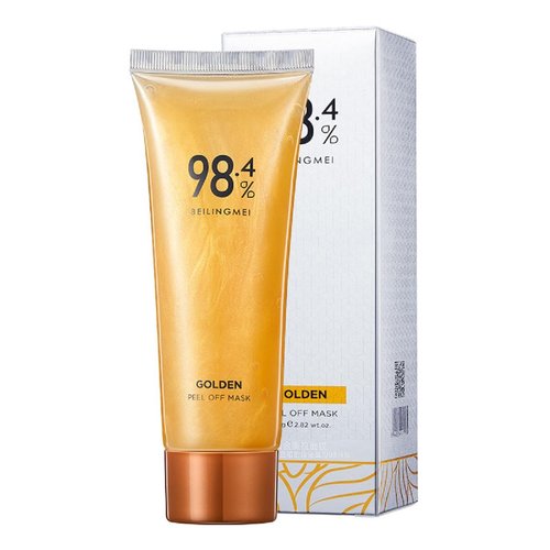 nvyue Gold Peel Off Mask,Gold Peel Off Face Mask Anti-Wrinkle,98.4% Gold Facial Mask,Anti-Aging Gold Face Mask for Moisturizing Removes Blackheads,Reduces Fine Lines,Cleans Pores