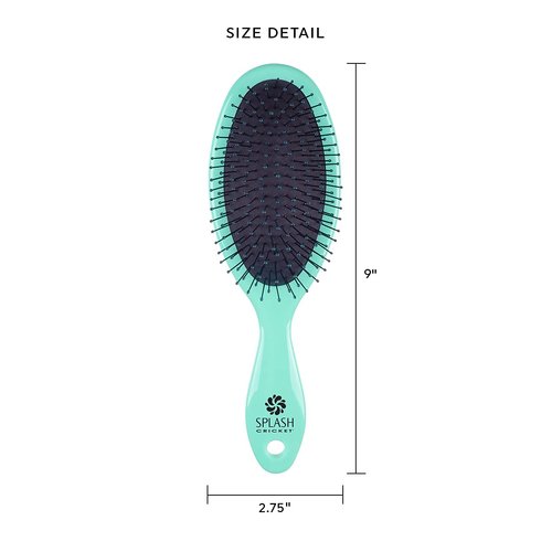 Cricket Splash Detangling Hair Brush for Wet, Dry Hair Detangler Shower Brush for All Hair Types, Minty Fresh