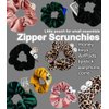 SUNEBOIZ Zipper Scrunchies, Pocket Scrunchie, SECRET & HIDDEN, Velvet Hair Ties Bracelet, Compatible with Apple AirPods 3&2&1, Key Money Chapstick Storage Bag, Elastics Hair Band (Simple Black)