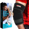 Elbow Brace for Tendonitis and Tennis Elbow, Golfers Elbow Brace for Men and Women, Elbow Support for Pain Relief, Tendonitis Elbow Brace for Tennis Elbow Relief, Cubital Tunnel Syndrome Brace for