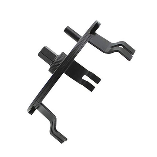 BTMIEY Fuel Tank Wrench, 3 Jaws Adjustable Car Fuel Tank Lid Wrench, Oil Cover Pump Cap Removal Tool, 100-170MM