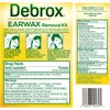 Debrox Earwax Removal Kit | Includes Drops and Ear Syringe Bulb | 0.5 Oz Each | Pack of 3