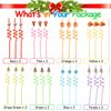 Christmas Straws, Bulk Christmas Gifts, Christmas Party Favors, Goodie Bags, Christmas School Party Favors, 24 Christmas Straws & 2 Cleaning Brushes-Cartoon