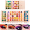 VERONNI 65 Colors Professional Eyeshadow Palette ，Highly Pigmented Glitter Metallic Shimmer Matte Makeup Palettes Ultra Blendable Nude Bright color Natural board Make Up Palletes（Rose Gold）