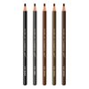 Apooliy Waterproof 5Pcs Eyebrow Pencil Set Pull Cord Peel-off Brow Pen Long Lasting Smudge Proof Eye Makeup Eyeliner Dark Brown