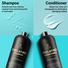 INFINA ESSENTIALS Chelating Hard Water Shampoo and Conditioner Set with Chelactik-3 & Rosemary Oil - Color Safe Metal Detox Shampoo and Conditioner for Mineral Build-Up & Swimmers Hair - 16 fl oz each