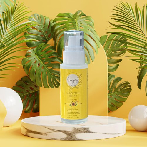 Goody2's Sunscreen Serum - 1.69 fl oz - SPF 50 with Skin Hydrating Squalane and Broad Spectrum SPF 50 - Face Sunscreen For All Skin Types and Skin Tones