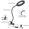 10X Magnifying Glass Lamp with Light Magnifier Light with Clip, Adjustable Flexible Gooseneck, 3 Color Modes Magnifying Lamp with USB Powered, Perfect for Daily Hobbies Repairing, Reading, Crafts