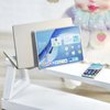Dollhouse Decoration Miniature Accessories Dollhouse Worlds Smallest Computer Laptop Tablet Phone Simulation Accessories for Doll 1:6 1:12 Miniatures Play Set (Titanium Colour)