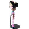 Plymor DSP-4125B Black Adjustable Doll Stand, fits 7, 7.5, 8, 8.5, and 9 inch Slim Waist Dolls or Action Figures, Waist is 1.125 to 1.5 inches Wide, 3.25 to 4 inches Around, Pack of 12
