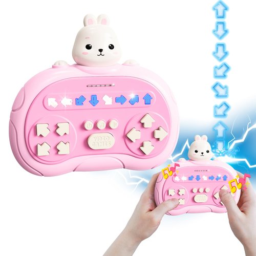 Tapazapa Upgraded Quick Push Game Rhythm Master - 999 Level Handheld Puzzle Toys, Christmas & Birthday Gifts for Girls, Stocking Stuffers