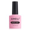 AIMEILI Nutrition Base Coat Soak Off U V LED Gel Nail Polish