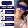 Steam Eye Mask for Dry Eyes | Warm Compress Eye Mask for Puffy Eyes & Comfort | Eye Serenity Self-Heating Eye Masks for Sleeping, Travel & Relaxation for Men & Women (2 Pack)