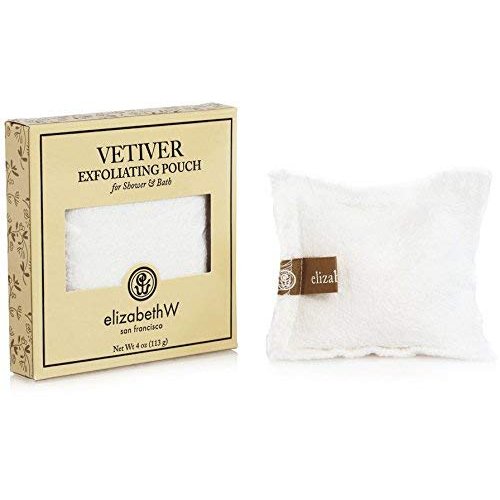 Elizabeth W Vetiver Exfoliating Bath Salts Pouch