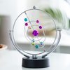 CHANGSHUN Electronic Perpetual Motion Battery Operated Home Office Desk Ornament (Solar System)