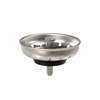 Plumb Pak K22022 Replacement Fixed Post Strainer Basket, Stainless Steel, 3-1/2 In.