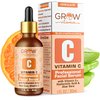 True Skin Vitamin C Serum for Face with Hyaluronic Acid, Vitamin E, Aloe Vera and Jojoba Oil, Hydrating & Brightening Serum for Anti Aging, Dark Spots, Fine Lines & Wrinkles, 1 fl oz