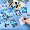Sayglossy 251 Pcs Cool Video Game Party Favors Set Includes Gift Bags Pencils Notebook Sharpener Slap Bracelets Rings Keychains Tattoo Gaming Stickers Stamper Gamer Party Favors Birthday