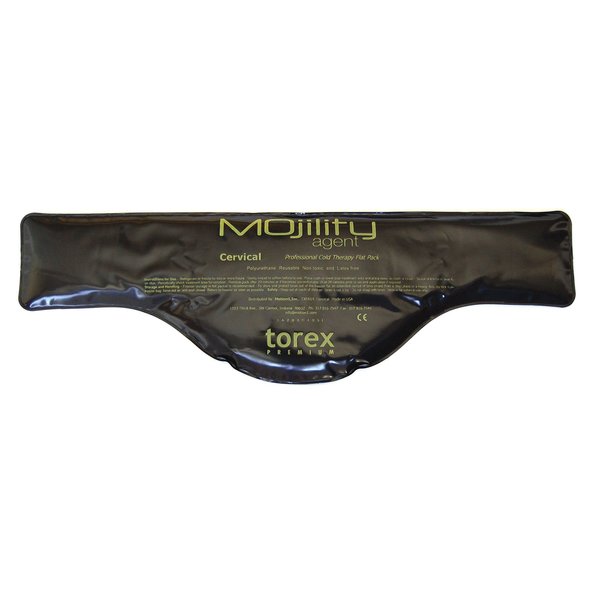 Torex Mojility - Hot and Cold Therapy Flat Pack - Reusable Gel Ice Pack (Cervical Black 2 x 6.5).