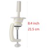 PERFEHAIR Mannequin Head Stand Desk Table Clamp Tripod Holder ,Styrofoam Wig Head Holder