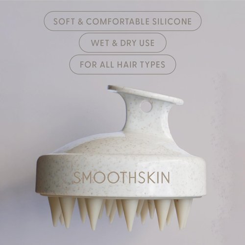SMOOTHSKIN Scalp Scrubber, Scalp Massager Shampoo Brush, Wet and Dry Hair Scalp Care Brush