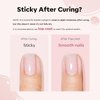 modelones Builder Nail Gel with Gel Base and Top Coat, Nude Color Builder Nail Kit for Apex Building Nail Thickening Nail Extension, LED Nail Lamp Cured Hard Gel Color Base, Gift for Women