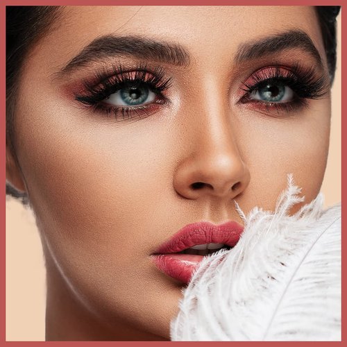 CARSLAN 4 Color Eyeshadow Palette Makeup Set, Nude Neutral Eye Makeup, Matte Naked Eyeshadow Palette, Glitter Shimmer Eyeshadow Contour Palette,Great for Travel, 02