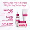 Cicatricure Antimanchas Skin Care Kit: AHA & PHA Exfoliating Face Wash, Brightening Serum, and Moisturizing Gel Cream - Dark Spot Reduction, Enhanced Glow, Paraben & Sulfate-Free