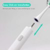 Replacement Toothbrush Heads Compatible with Xiaomi Mijia/Mi Home T300 T500 T700 Series Sonic Electric Brush Handles(6-Pack)