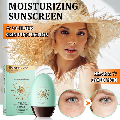 Face Body Sunscreen SPF 50+ PA+++,Non-Greasy Moisturising Sunblock,Waterproof Long-lasting Travel Size Sunscreen Lotion for Face,All Skin Types,45 ml