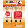 Bed Bandxl. Not Made in China. USA Worker Assembled. 50% Longer. Smooth Sheets on Any Bed. Bed Sheet Band, Holder, Gripper, Suspender, Strap. Sleep Better.
