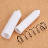 Shappy 4 Pieces Toilet Paper Holder Roller Replacement Plastic Spring Loaded, Paper Holder Insert (White)