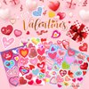 36 Sheets Heart Stickers, Valentine Stickers, Valentines Day Stickers for Kids Cards Craft Scrapbooking, Party Favors Gifts Weddings Anniversaries Decoration