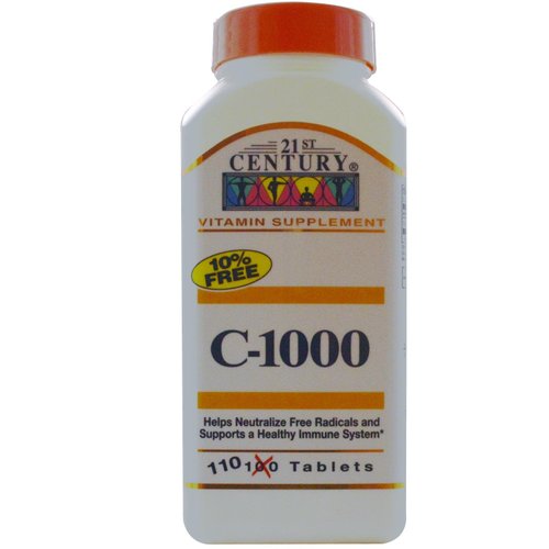 21ST Century Vitamin C - 1000 mg