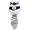 Zanies Funny Furry Fatty Pet Dog Toy, Skunk