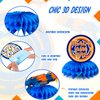 Dart War Gun Party Honeycomb Centerpieces, 9pcs Dart War Centerpiece for Table, Dart War Birthday Honeycomb Centerpieces, Dart Battle Honeycomb Centerpieces for Dart War Birthday Party Decorations