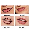 BEUKING Peel Off Lip Tint, Wipe-On Colour Liquid Lipsticks, Tattoo Lip Glaze, Matte High Pigment Long Wear Waterproof Lip Contour Stain Non Smudge Transfer Proof Tear-off Lip Gross (#06, 0.12 floz)