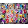 Bulk 25 Packs Ocean Animal Fidget Mini pop Keychain Rainbow Sensory Push Toy for Friend Birthday Summer Party Favors and Holiday Children Kids Students Small Prize Gift