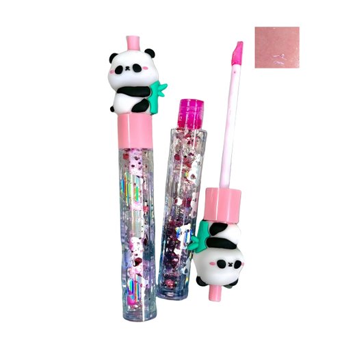 PandaTemperature Change Moisturizer Long Lasting Nutritious Magic Color Change Lip Gloss，For Dry Lip's Moisturizing Hydrating And Nourishing ，Nourishing，Long-Lasting (pink, 1)