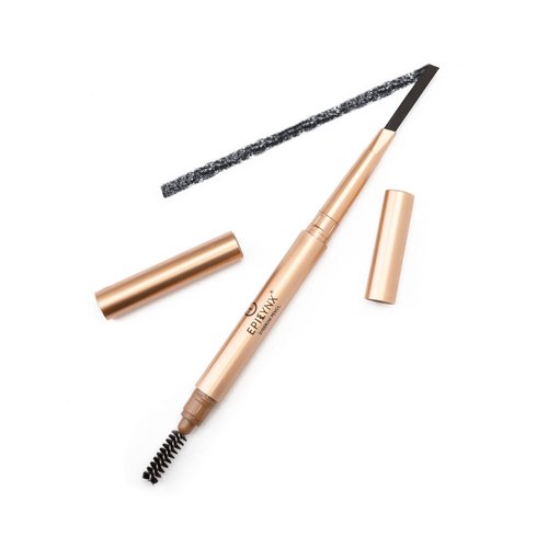 Epilynx Perfect Eyebrow Definer Pencil and Eyebrow Brush, for Sensitive Skin, Gluten-Free, Allergen-Free, Vegan