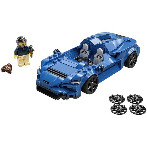 LEGO Speed Champions McLaren Elva 76902 Building Kit; Top Toy Car; Cool Toy for Kids; New 2021 (263 Pieces)