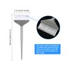 DS. DISTINCTIVE STYLE Hair Dye Applicator Brushes 5 Pieces Long Handle Soft Bristles Hair Coloring Kit Salon Hair Bleach Tinting DIY Tool (Gray)