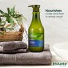 Frulatte Olive Shampoo with Organic Olive Oil | Rich in Vitamins A, D & E Hydrating Shampoo for Dry Damaged Hair | Paraben Free Shampoo | Natural & Deep Cleansing Hair Shampoo, 27 fl oz